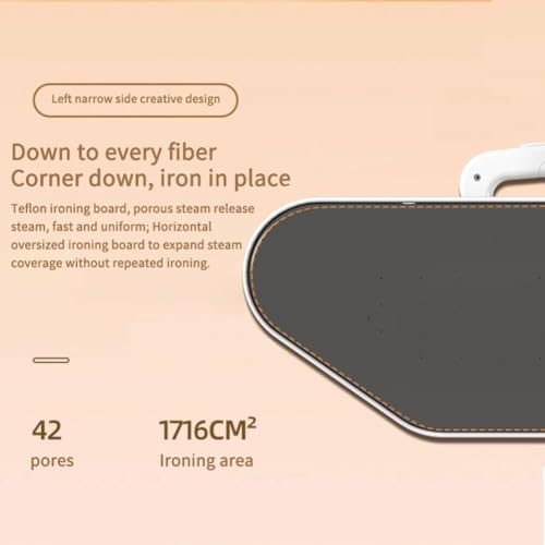 Professional Steam Press Ironing 2200W,66/79/89cm Clothes Ironing Press Machine with Touch Screen Panel, 1L Retrospecti Ironing Machine Fabric Steamer,26inch - Image 6