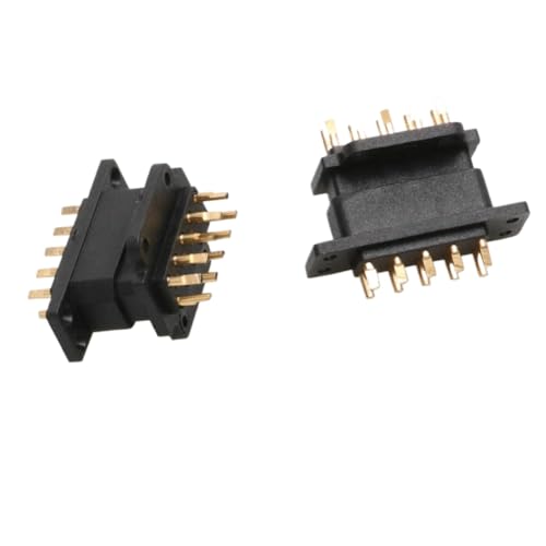 Conector servo de 10 pines con capacidad de 5A para conexiones seguras en aviones RC 5