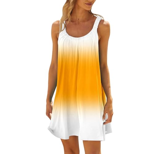 Robe de plage femme sans manches couleur armée unie coupe mini dos nu pour cocktail été