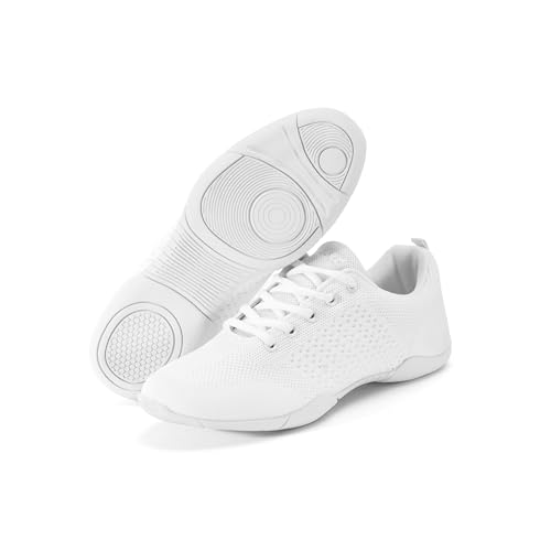 YSMIIH White Cheer Shoes Women Cheerleading Walking Sneakers Girls Tennis Dance Shoes3