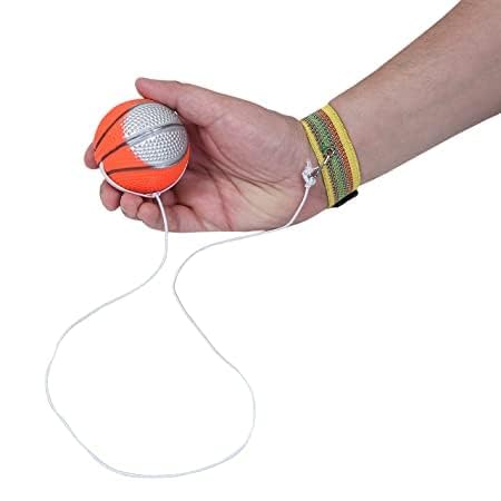 MINtile Since 2000 | Throw Back Bounce Ball with Wrist Band | Yoyo for Kids & Adults with Adjustable Velcro Wrist Band | Best Return Gift for Kids Boy & Girls Birthday Party (Pack of 1) (B0C37JDYWY) Amazon Price History, Amazon Price Tracker