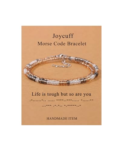 Image of JoycuFF ๐ ๐ผ๐ฟ๐๐ฒ ๐๐ผ๐ฑ๐ฒ ๐๐ฟ๐ฎ๐ฐ๐ฒ๐น๐ฒ๐๐ ๐ณ๐ผ๐ฟ ๐ช๐ผ๐บ๐ฒ๐ป Inspirational Gifts Beads Bracelets for Women Encouragement Birthday Gifts for Daughter Sister Niece Granddaughter Mom Best Friend