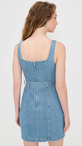 L'AGENCE Women's Button Front Tank Dress3