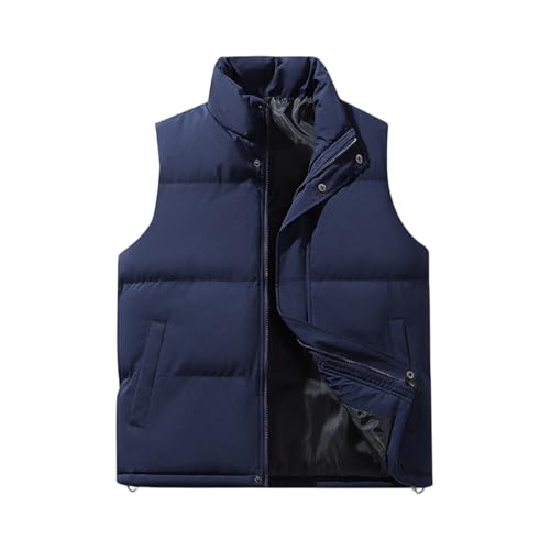 Men's Puffer Vest Quilted Vest No Hood Sleeveless Padded Jacket Coat - image 7