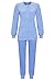 Produktbild Ringella Damen Pyjama mit Strickbündchen Blue Bell 46 3518213,Blue Bell, 46