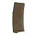 ARCTURUS TACTICAL Airsoft M4 M16 Series Polymer 200 Round Transparent Window High Speed Mid-Cap Airsoft Magazine Tan- Pack of Five
