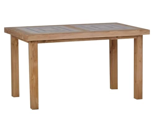MiaMöbel Esstisch Mexico Möbel 135x76x80 cm Landhausstil Massivholz Pinie Honig MiaMöbel Esstisch Mexico Möbel 135x76x80 cm Landhausstil Massivholz Pinie Honig