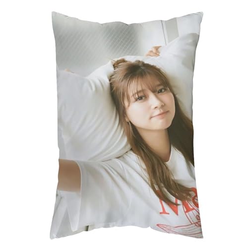 For 生見愛瑠 3 枕カバー ロング枕カバー 両面印刷 柔らかく生地 横寝用抱き枕 向き寝 室内装飾 12 "x20 "