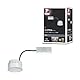 Paulmann 93077 LED Einbauleuchte Modul Coin 1x5 Watt dimmbar Opal 3000 K Coin