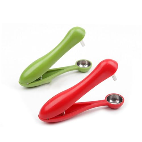 HEALLILY Stainless Steel Cherry Pitter Seeder Corer Olive Pitter Cherry for Easy Kitchen Use Random Color