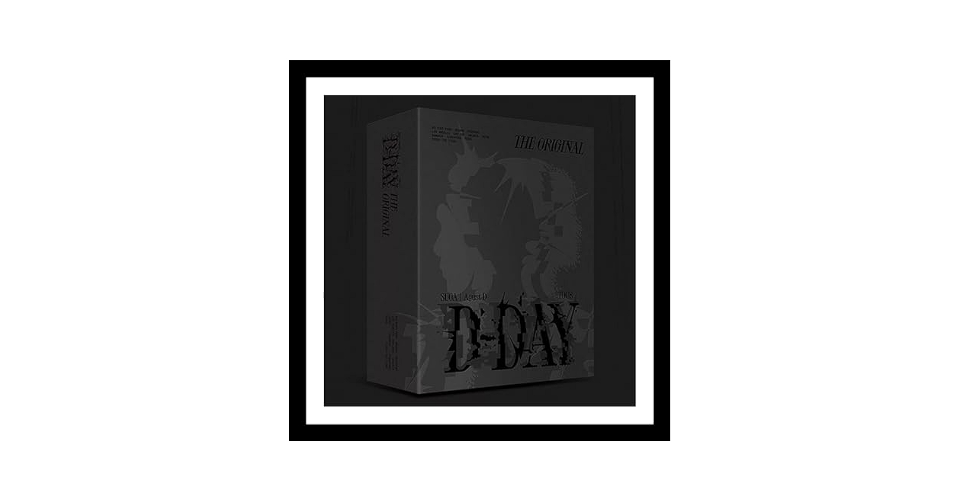 BTS SUGA AgustD TOUR 'D-DAY' 新品未開封 SUGA - Agust D TOUR D-DAY The Original (Digital Code Ver+