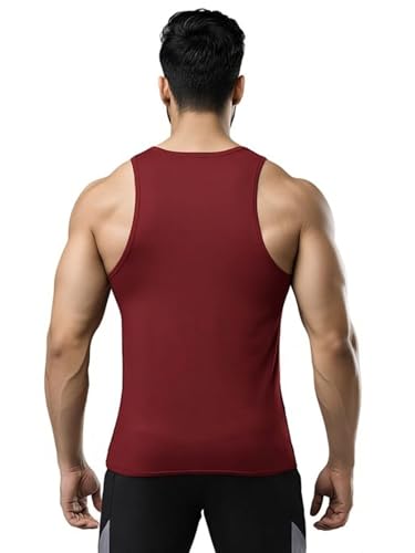 Image of 3Colors Men's Active Sleeveless Polyester Tank Top- Cool and Comfortable Workout wear, Dry fit Gym Vests - Unity