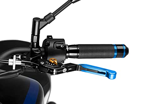 Leviers moto Puig 24ANO Or en aluminium aéronautique Ergal 7075 ultra robuste
