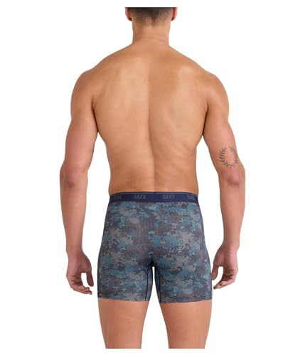 SAXX Underwear Co. Men's Quest Quick-Dry Mesh Boxer Brief Fly 2-Pack3
