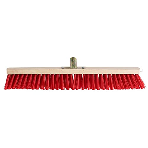 balai cantonnier monture bois douille fer avec manche cantonnier 1.40m (taille au choix) (60 cm)