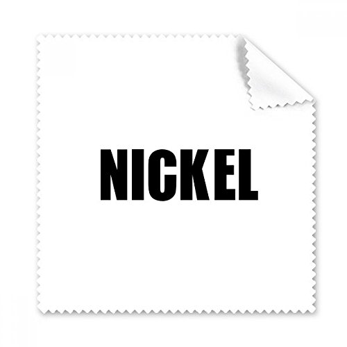 Nettoyant écran chimie élément nickel chiffon lunettes portable