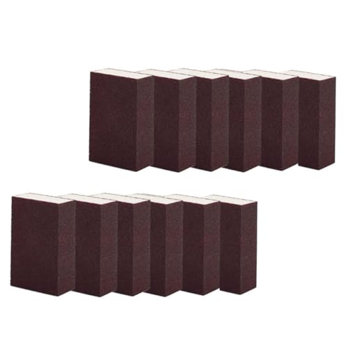 LIFKOME 12pièces Éponges Abrasives pour Ponçage Brosses De Nettoyage Décontamination pour Cuisine Pack