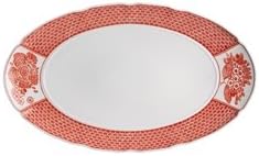 Vista Alegre Oscar De La Renta Coralina Large Oval