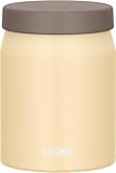 Thermos JEF-400 FOY Vacuum Insulated Soup Jar, 13.5 fl oz (400 ml), Foggy Yellow, Integrated Seal, Hot & Cold Insulation, Dishwasher Safe, All Parts