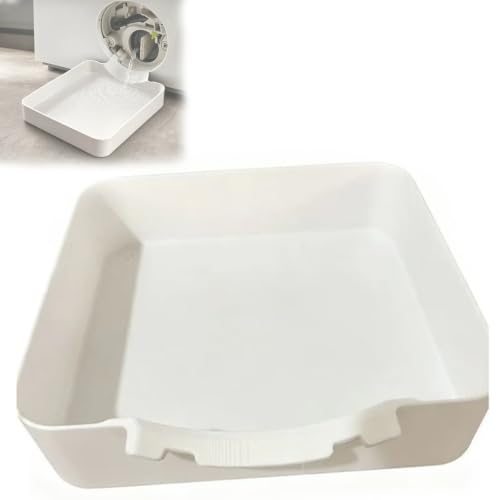Universal Front-Loading Washing Machine Drain Pan - Waterproof Non-Slip Leak-Proof Tray with Raised Edge, Easy Installation for Washer, Dryer & Laundry Room (1pc)