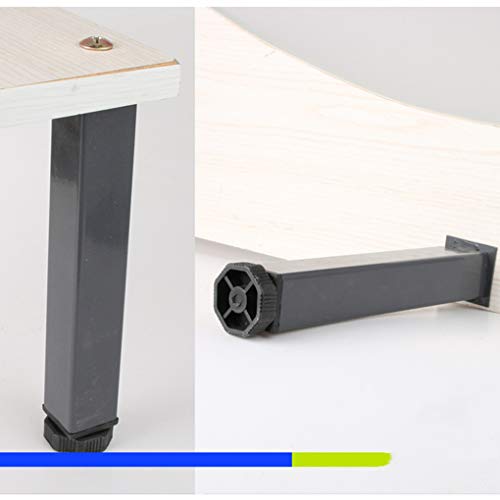 4 Gambe per Letto Foro Singolo Piede Laterale