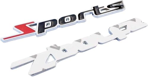 Sports Emblem 3D Metal Sticker for X3 2025 to 2026 Year Onwards All Models Car Fuel Tank Side Badges/Logo for All Cars & Bikes