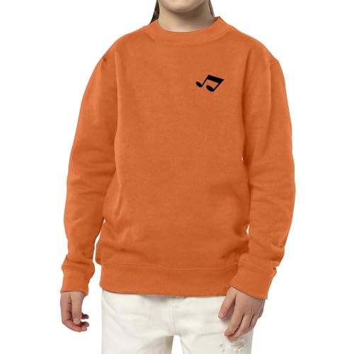 Sweatshirt enfant 2 croches musique partition minimaliste de qualité - 3