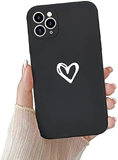 Newseego Case Compatible with iPhone 13 Mini, Stylish Cute Love Pattern Soft Liquid Silicone Case Flexible Lightweight Anti-fingerprint Bumper Shockproof Protective Case for iPhone 13 Mini-White.