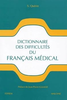 Paperback DICTIONNAIRE DES DIFFICULTES DU FRANCAIS MEDICAL [French] Book