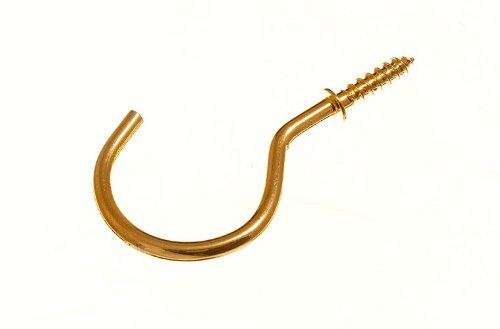 One Stop DIY 100 ganci a vite a spalla in acciaio inox da 50 mm