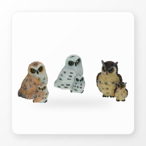 Figurines d'animaux hibou Cornelißen en cadeau idéal pour passionnés de nature