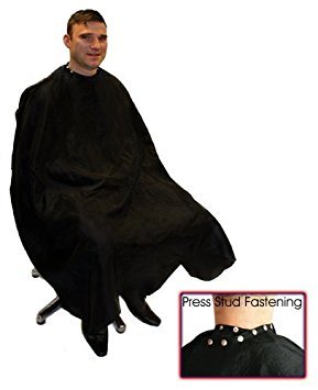Hair Tools Deluxe Barber Gown With Poppers