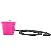 RedCupLiving 4814 Reusable Shooter Cup with Lanyard, 2 oz, Pink by Red Cup Living