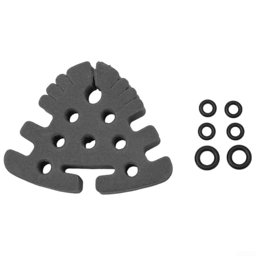 Tragbarer Werkzeughalter zum Fliegenbinden für Schraubstock-Arbeitsplätze, EVA-Schaumstoff-Tablett mit Riemen, um Scherenspulen, Kleber und Bindeinstrumente an Ort und Stelle zu halten