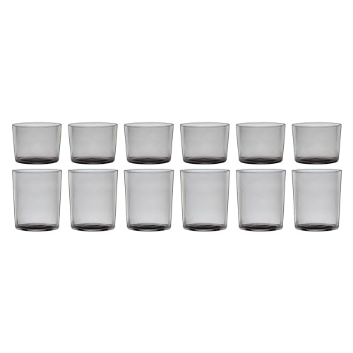 Oneida 895978 Stackables Smoke Drinkware, Set Of 12