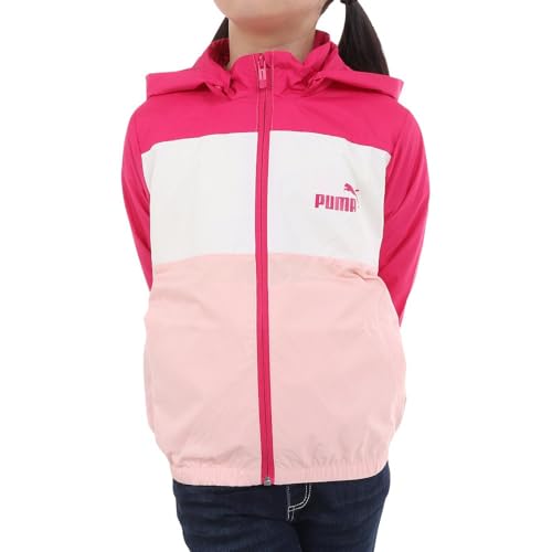 PUMA ESS+ カラーブロック 防水 ウィンドブレーカー 849664 64 PNK 160