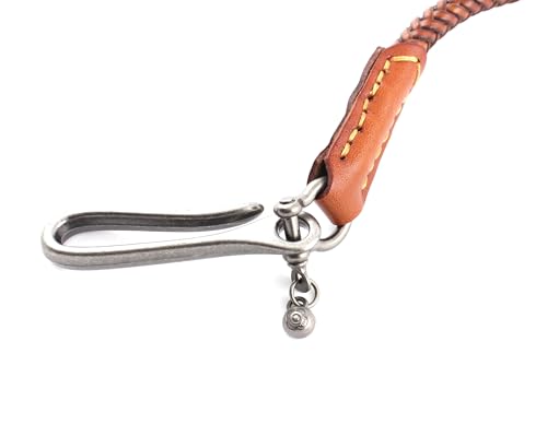 Chaîne de portefeuille en acier durable et finitions cuir de style - 6