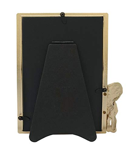 Gifty Gifty Modern Elephant Gold Picture Frame 4X6 Picture Frame 4X6 Inch Gold Frame Photo Frame For Tabletop Display Photo Frames Gold Frames Perfect For Home Decor Wedding Vacation Graduation Milestone Photo #TOP1