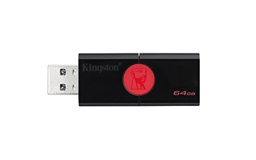 Kingston Dt106/64Gb Usb 3.0 Datatraveler 106 Flash Drive Type-A Usb Memory Stick Backwards Compatible With 2.0 Usb Up To 100 Mb/S #TOP2