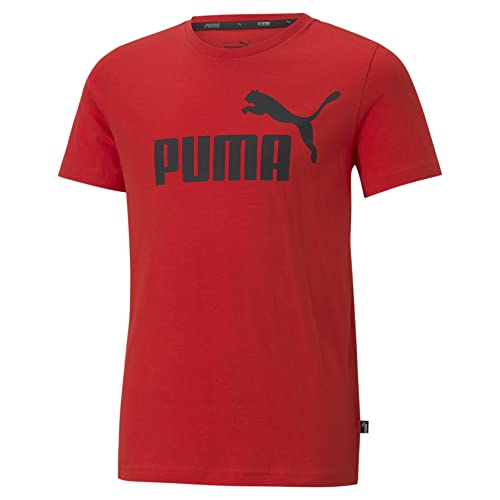 Image of Puma Boy's Cotton Regular Fit T-Shirt