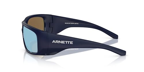 ARNETTE Man Sunglasses Black Matte Top/Shiny Frame, Polar Grey Lenses, 62MM3