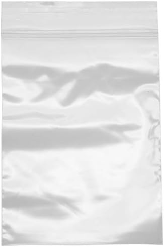 Beadaholique 3 by 4-Inch 500 Poly Bag Clear Resealable Zipper Shipping Bags