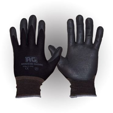 AG NITEX P-200, Nitrile Foam Coated work Gloves,12 Pairs, Breath-ability,Touchscreen Technology