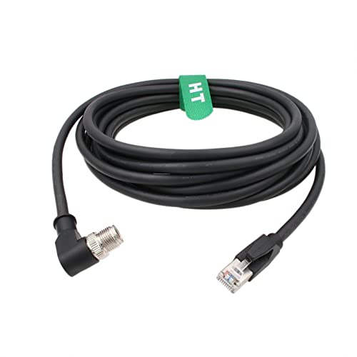 Câble réseau M12 X-Code CAT 6A blindé pour automatisation industrielle