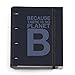 ECOALF Powered by Miquelrius 14923 Ringbuch, recycelt, 4 Ringe, Nachfüllpackung, A4, 100 Blatt, Marineblau