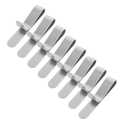 Housoutil Lot de 8 Pinces à Gâteau en Acier Inoxydable Clips de Fixation pour Anneaux à Pâtisserie 6-10 CM de Hauteur Maintien Renforcé pour Moules à Mousse Accessoires de Cuisson