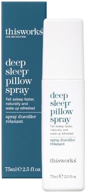 This Works Deep Sleep Pillow Spray, Infused with Lavender, Camomile and Vetivert - Science-Backed Natural Pillow Mist to Aid Sleep