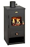 Wood Burning Stove Fireplace Log Burner Multi Fuel 8kw Prity K1 Optima