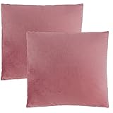 ❤️Tamaño: la funda de almohada tiene una medida de aprox. 43 x 43 cm y es adecuado para cojines de tamaño 45 x 45 cm. (Nota: la funda debe ser siempre 2 – 3 cm más pequeña que la almohada, para que tenga un aspecto más lleno y bonito).