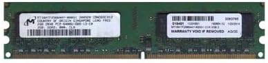 MICRON MT16HTF25664AY-800G1 2GB DESKTOP DIMM DDR2 PC6400(800) UNBUF 1.8v 2RX8 240P 256MX64 128mX8 CL